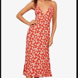 NWT Reformation Montague Dress Oopsie Daisy size 6